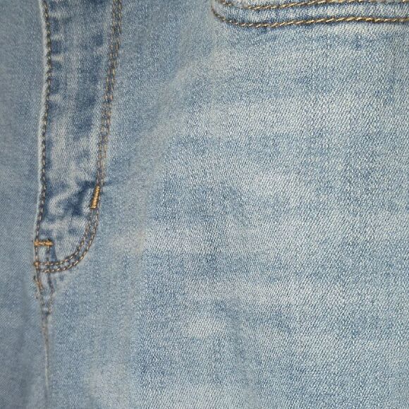 Rue21 Light Blue Distressed Flare Jeans - Picture 15 of 16